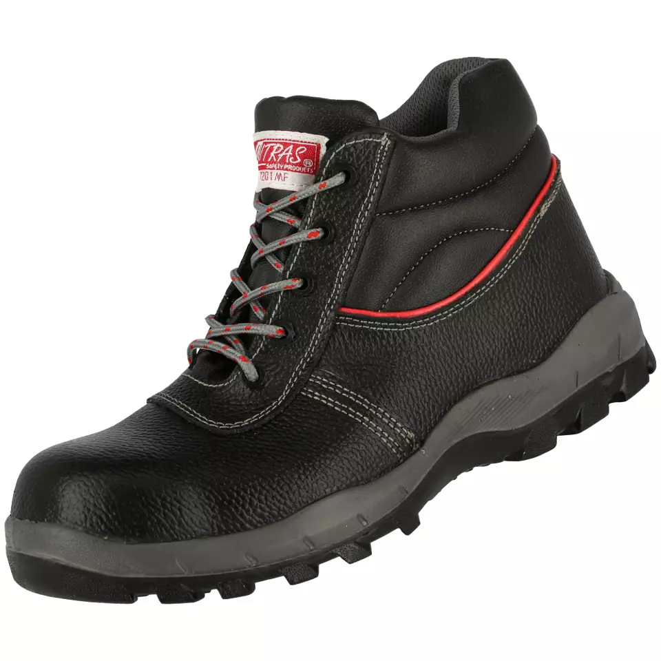 Nitras 7201MF, STEP MID S3 Safety Boots, Black, image 2, gallery thumbnail
