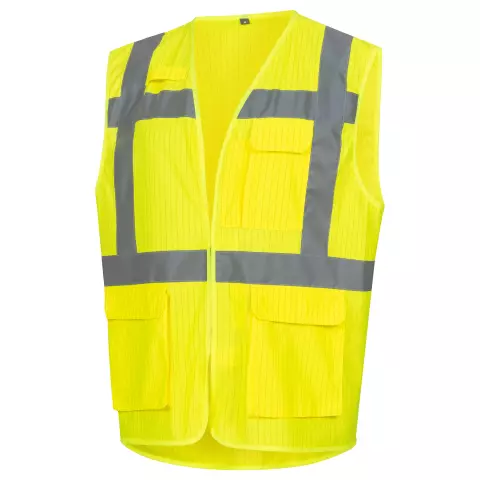 Nitras High-Visibility Waistcoat, Neon Yellow