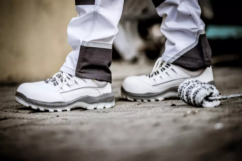 Nitras 7305, SPORT STEP WH S3 Sicherheitsschuhe, Weiß, image 3, gallery thumbnail