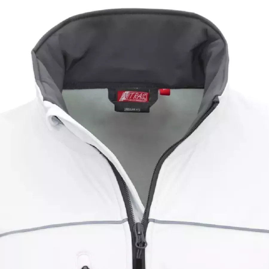 **Stand-Up Collar** adds a clean, structured look while offering a touch of sheltered comfort.