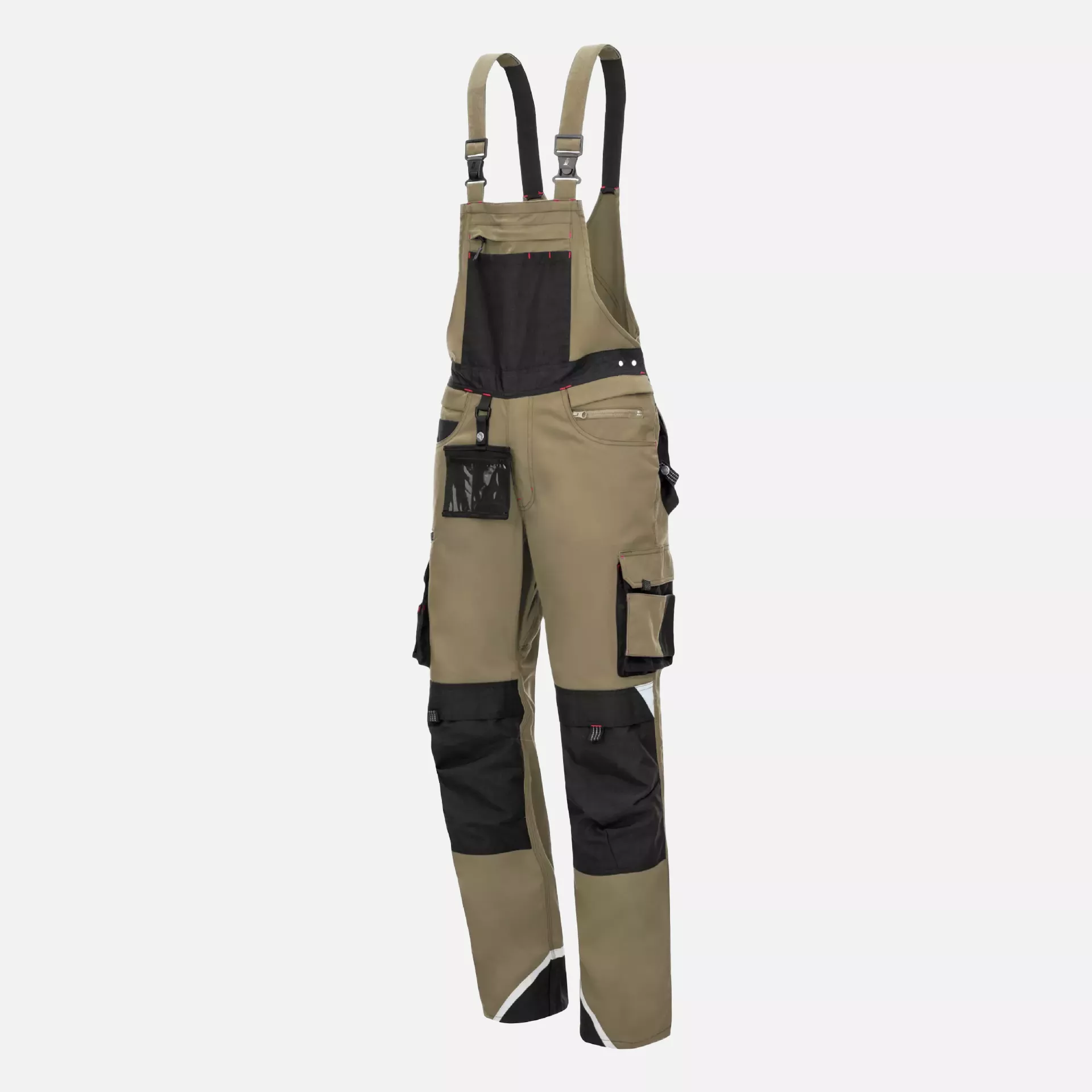 Nitras 7725, MOTION TEX PRO FX Bib Pants, Khaki, image 1