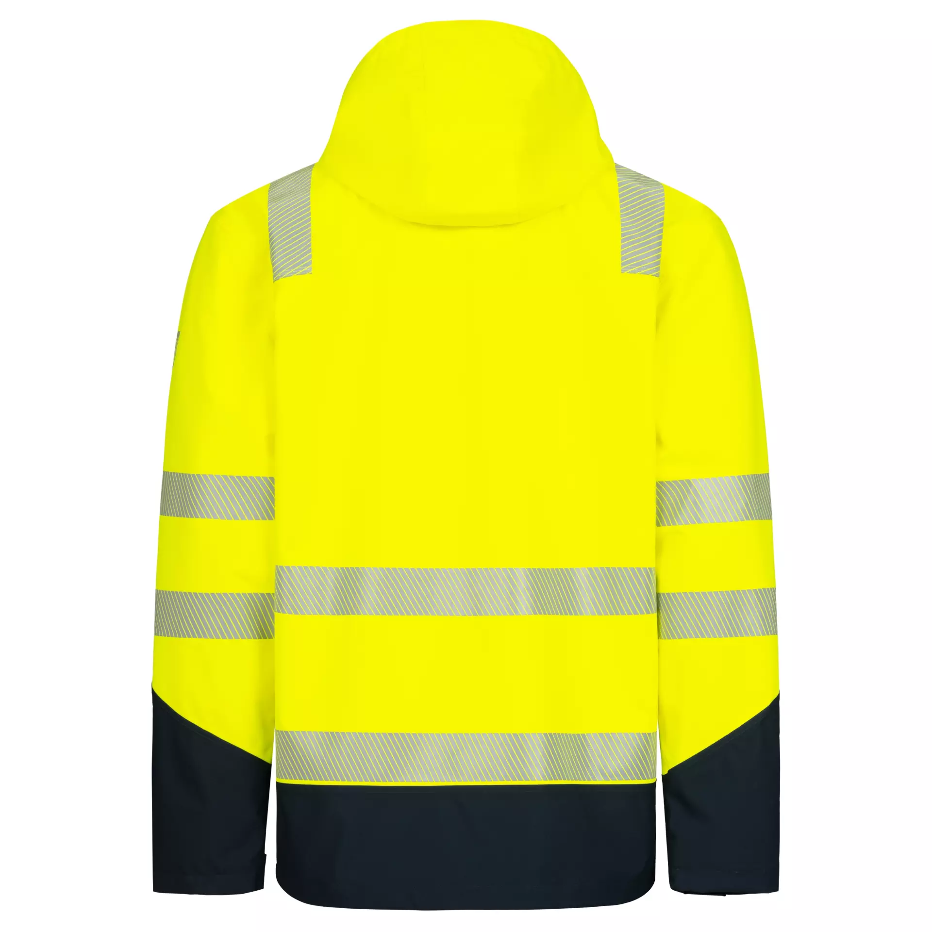 Nitras 7179-4021, MOTION TEX VIZ PLUS Multifunktions-Warnschutzjacke, Neongelb/Marineblau, image 2