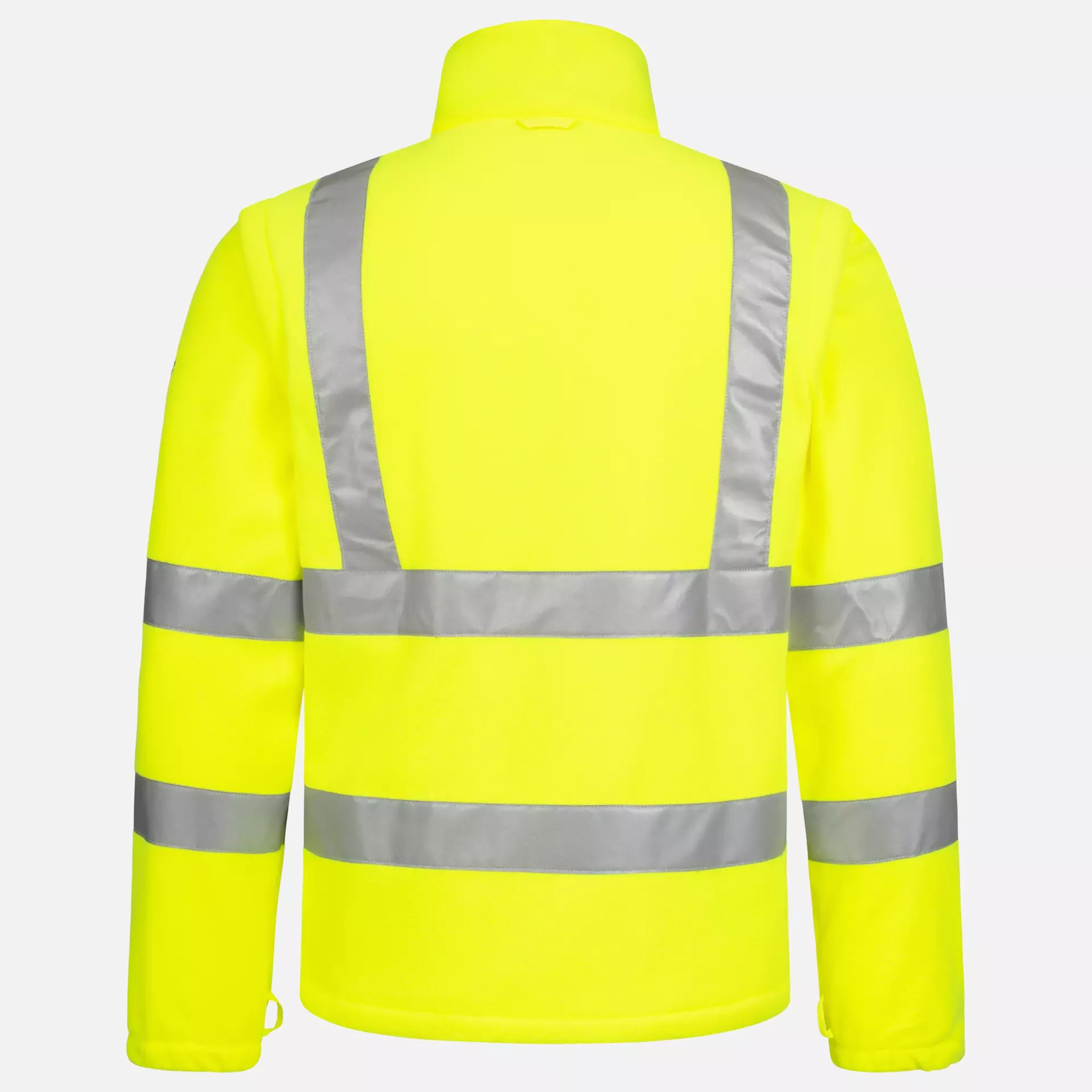Nitras 7061-4000, MOTION TEX VIZ High-Visibility Fleece Jacket, Neon Yellow, image 2