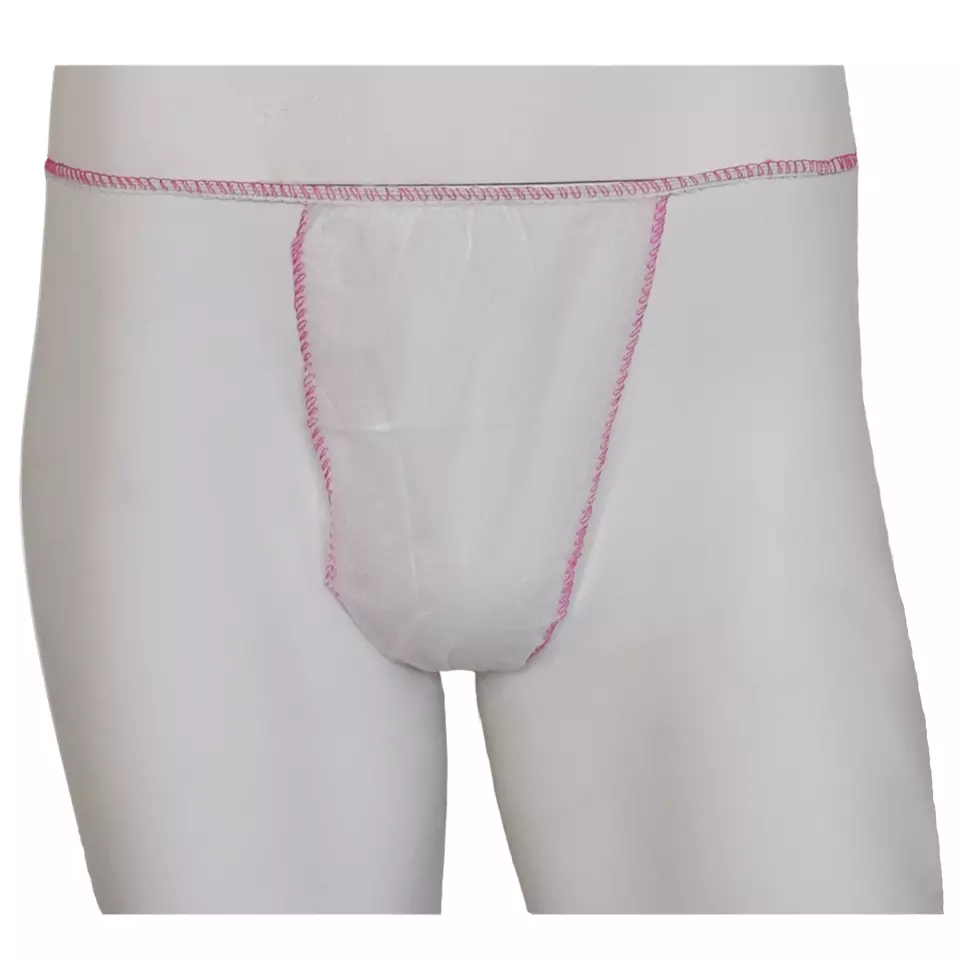 Nitras Medical 4835, Disposable thongs, polypropylene, white, image 1, gallery thumbnail