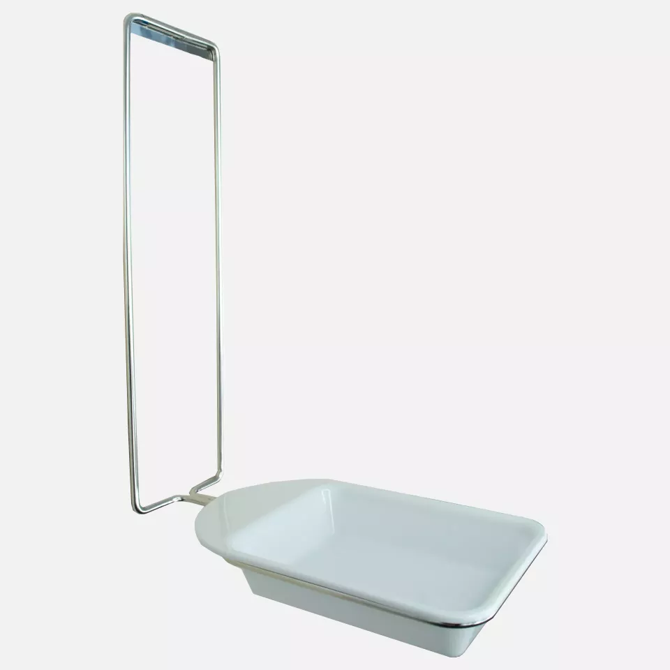 Nitras Medical 000500, Dripping tray, including tray holder, 32.5 x 15 x 3cm, image 1, gallery thumbnail