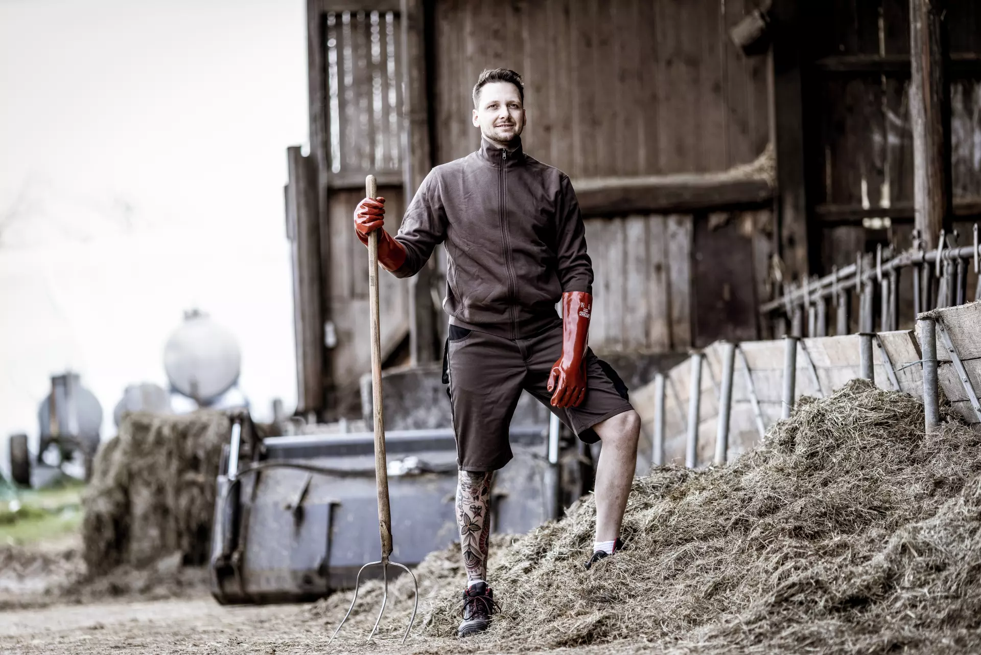 Nitras 7020-5000, MOTION TEX LIGHT Sweatjacke, Braun, image 3