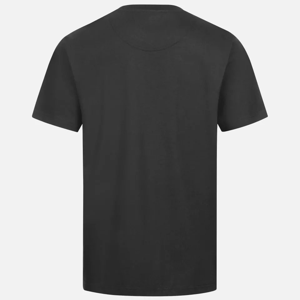 Nitras 7050-1000, MOTION TEX PLUS T-Shirt, Black, image 2, gallery thumbnail