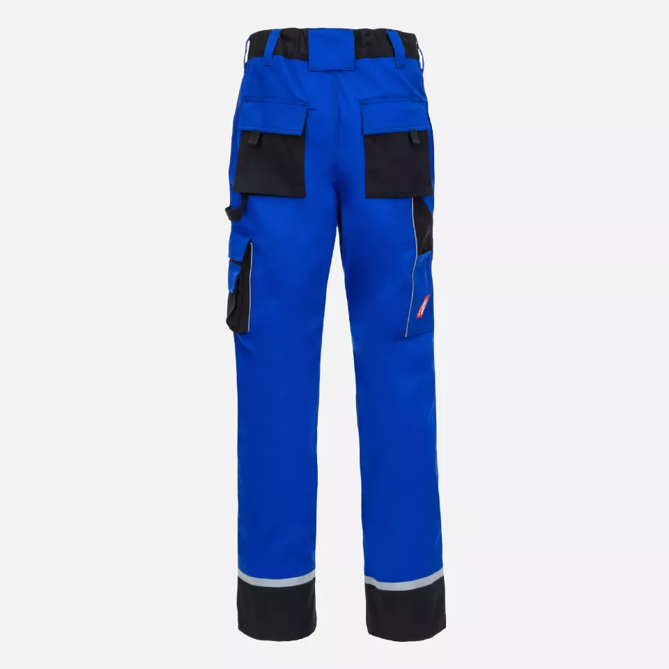 Nitras 7611, MOTION TEX PLUS Work Trousers, Royal Blue, image 2, gallery thumbnail