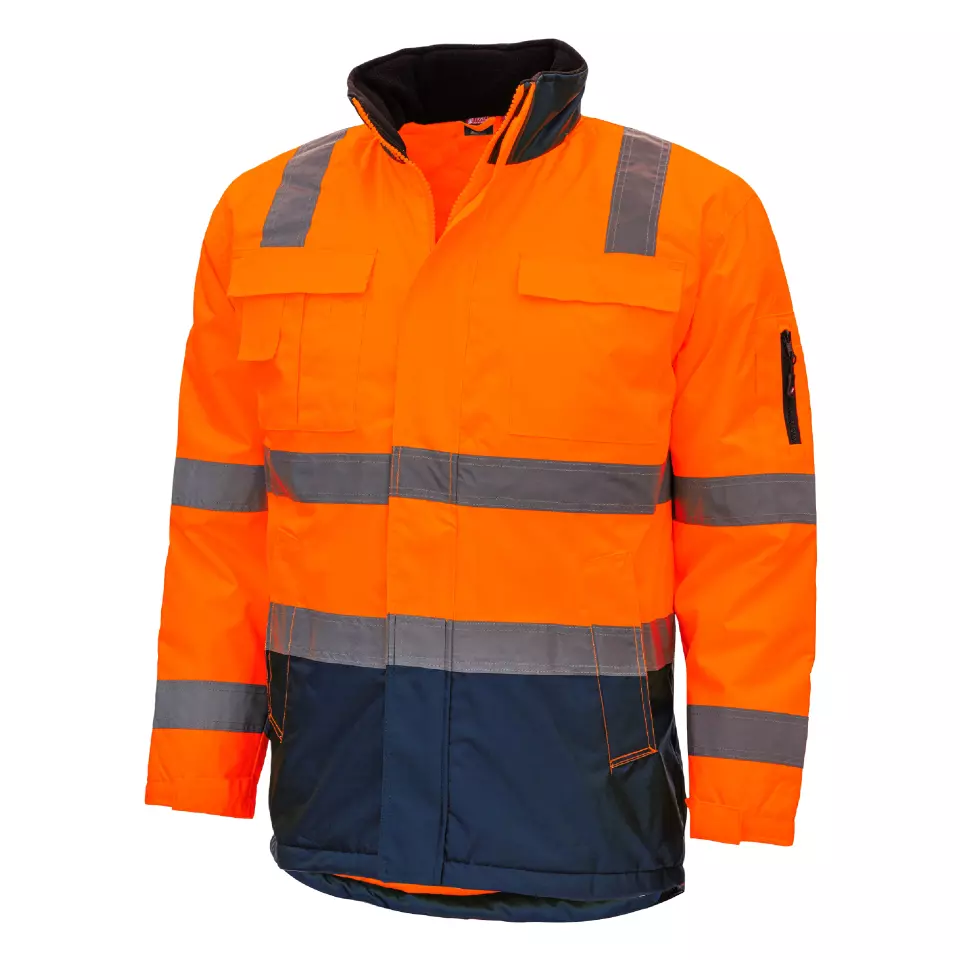 NITRAS 7144, MOTION TEX VIZ Heijastava parkatakki, neonoranssi, image 1, gallery thumbnail
