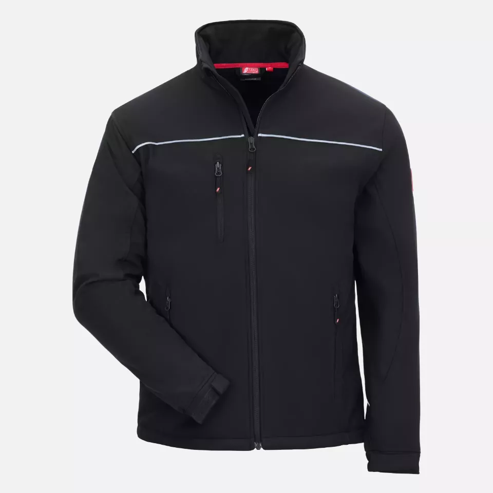 Nitras 7150, MOTION TEX LIGHT Softshell-Jacke, Schwarz, image 1, gallery thumbnail