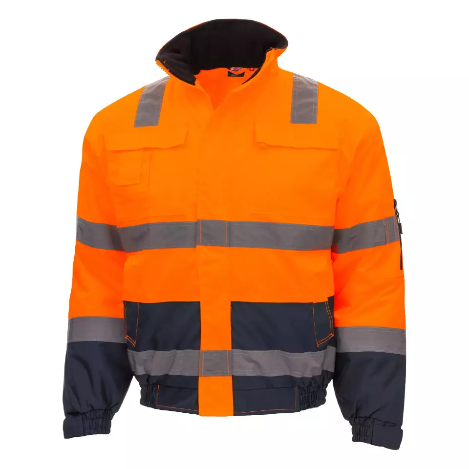 Nitras 7142, MOTION TEX VIZ Reflective Pilot Jacket, image 1, gallery thumbnail