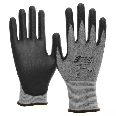 Nitras CUT3 Cut protection Gloves, Grey