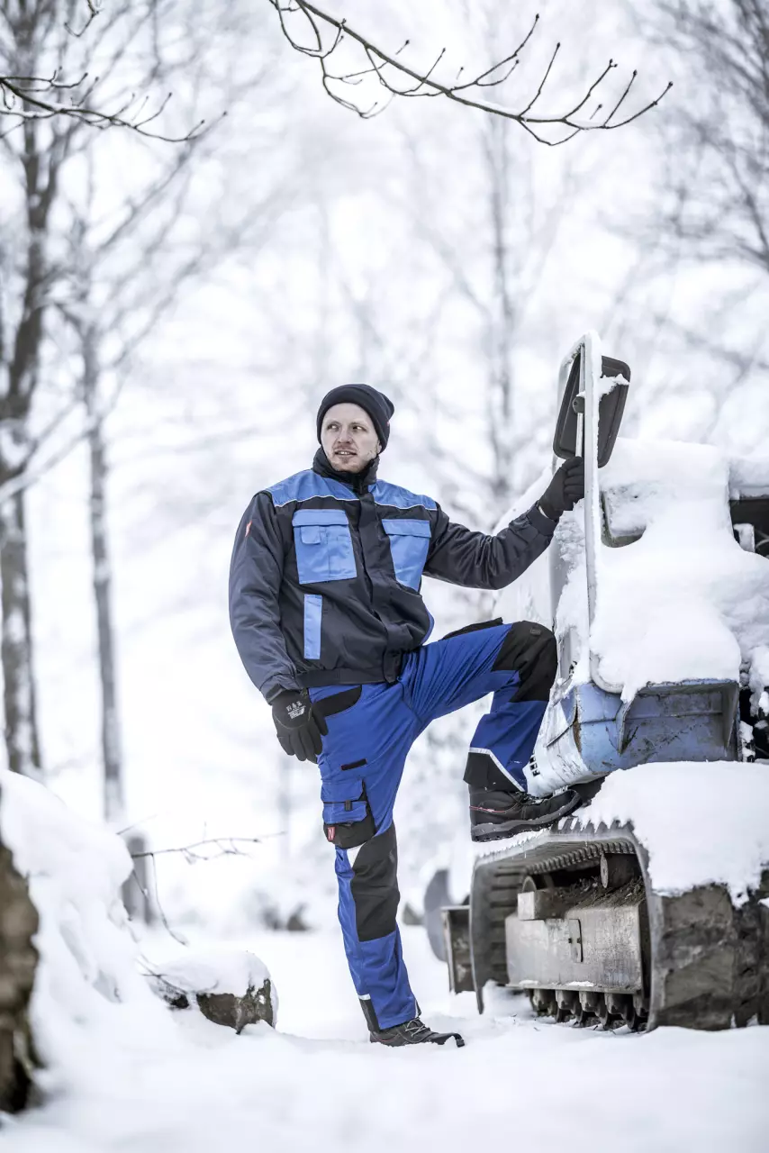 Nitras 7201WMF, STEP MID+ MF W S3 Laced Safety Winter Boots, Black, image 3, gallery thumbnail