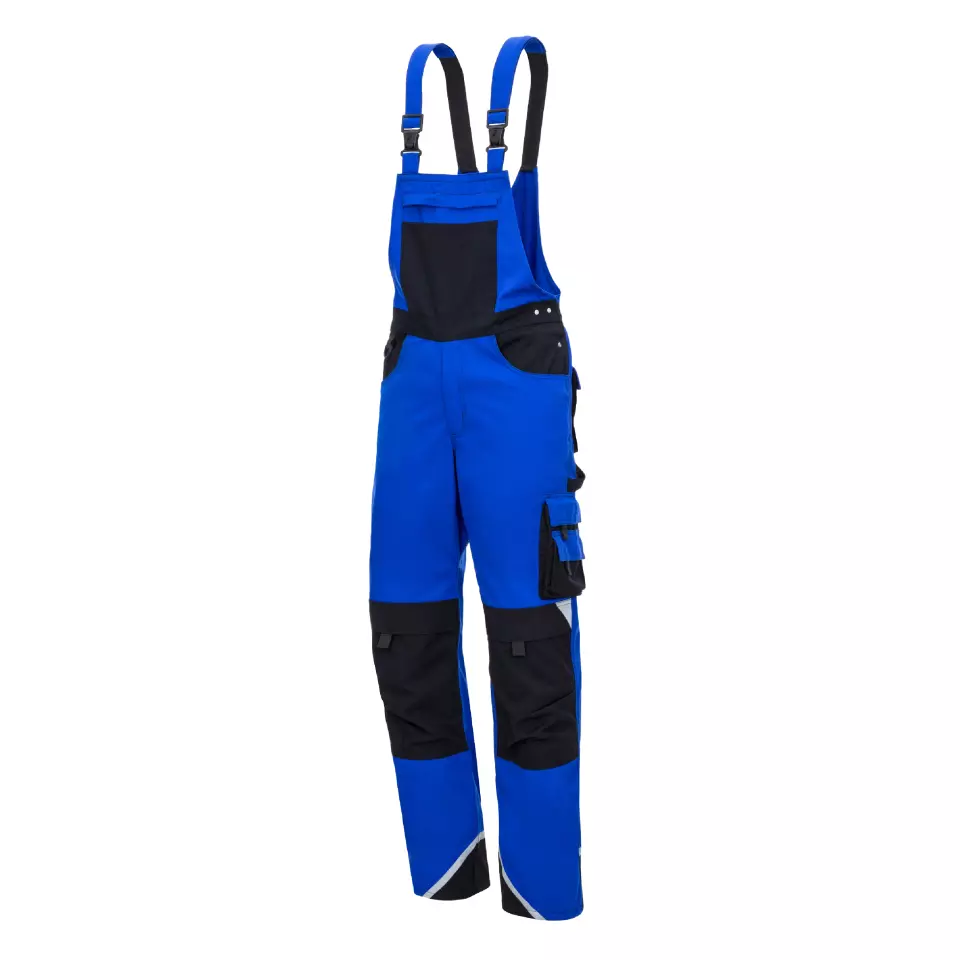 Nitras 7621, MOTION TEX PLUS Bib Pants, Royal Blue, image 1, gallery thumbnail