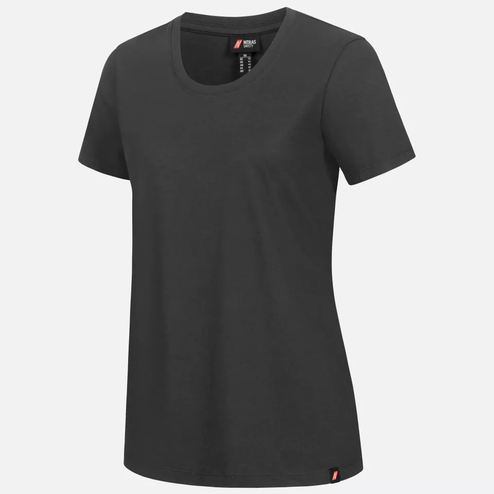 Nitras 7051-1000, MOTION TEX PLUS T-Shirt, Black, image 1, gallery thumbnail