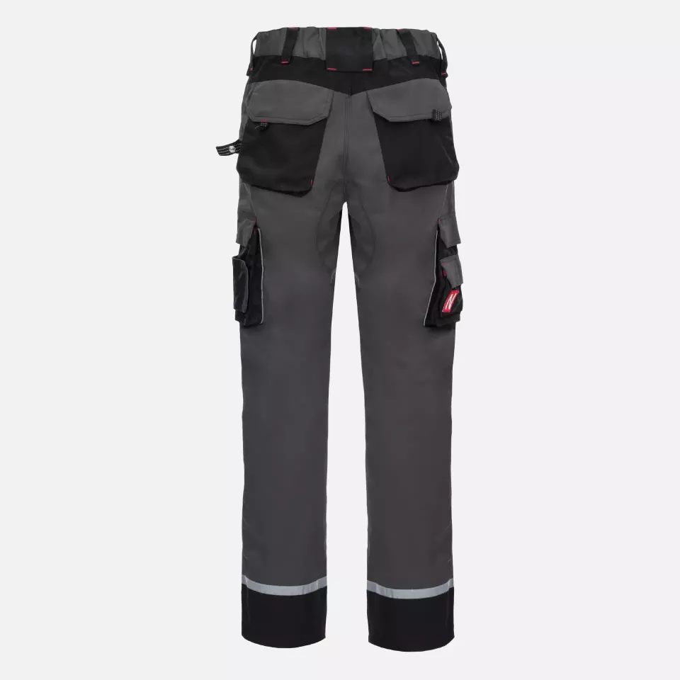 Nitras 7712, MOTION TEX PRO FX Work Trousers, Grey, image 2, gallery thumbnail
