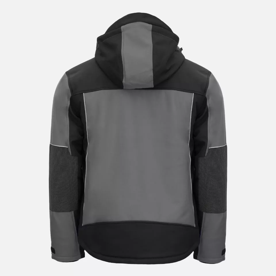 Nitras 7182W, MOTION TEX PLUS Winter Softshell Jacke, Grau, image 2, gallery thumbnail