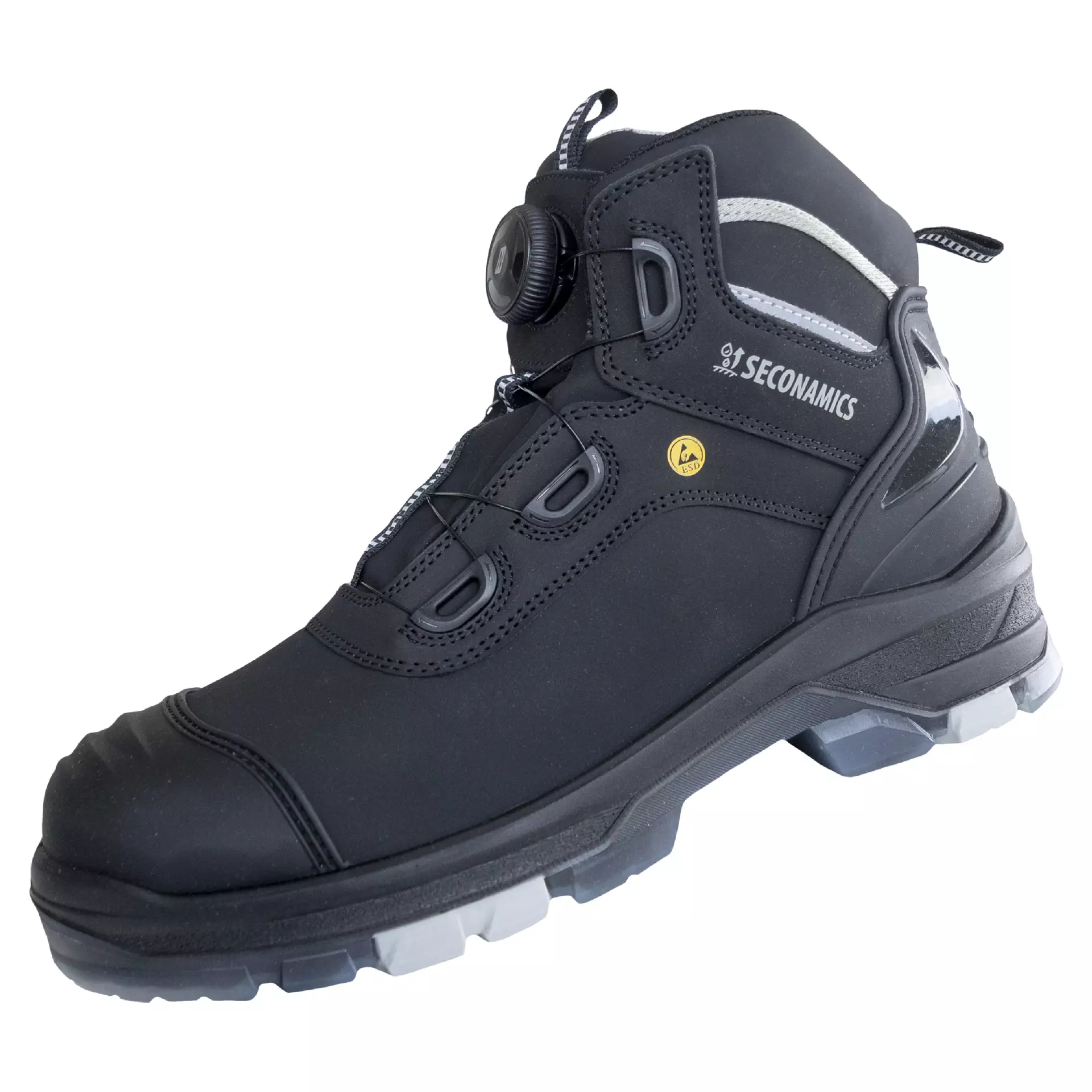 NITRAS 7220-1000, ULTIMATE STEP MID FIT S7S CI FO SC SR Half-Height Safety Boots, Black, image 2