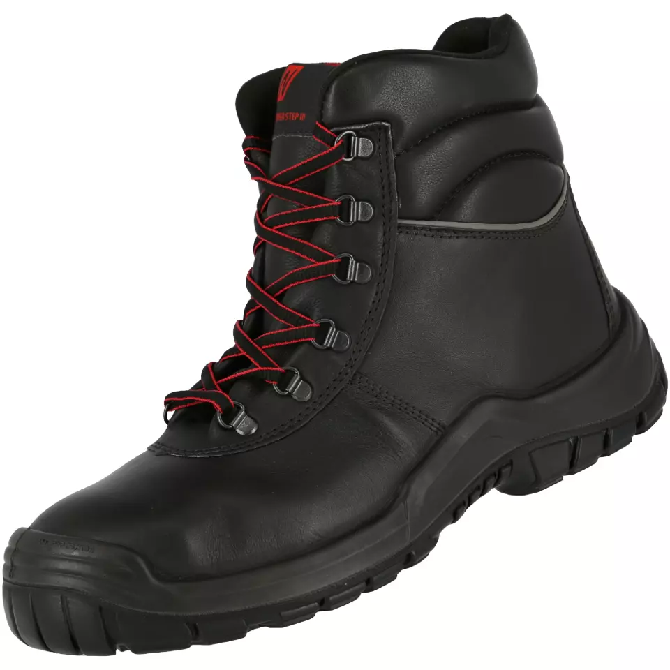 NITRAS 7213, POWER STEP MID+ S3 HRO Safety Boots, Black, image 2, gallery thumbnail