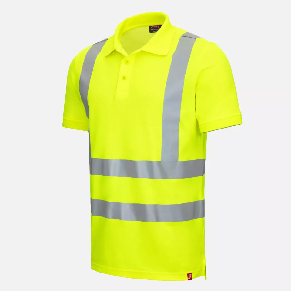 Nitras 7013-4000, MOTION TEX VIZ Reflektierendes Poloshirt, Neongelb, image 1, gallery thumbnail