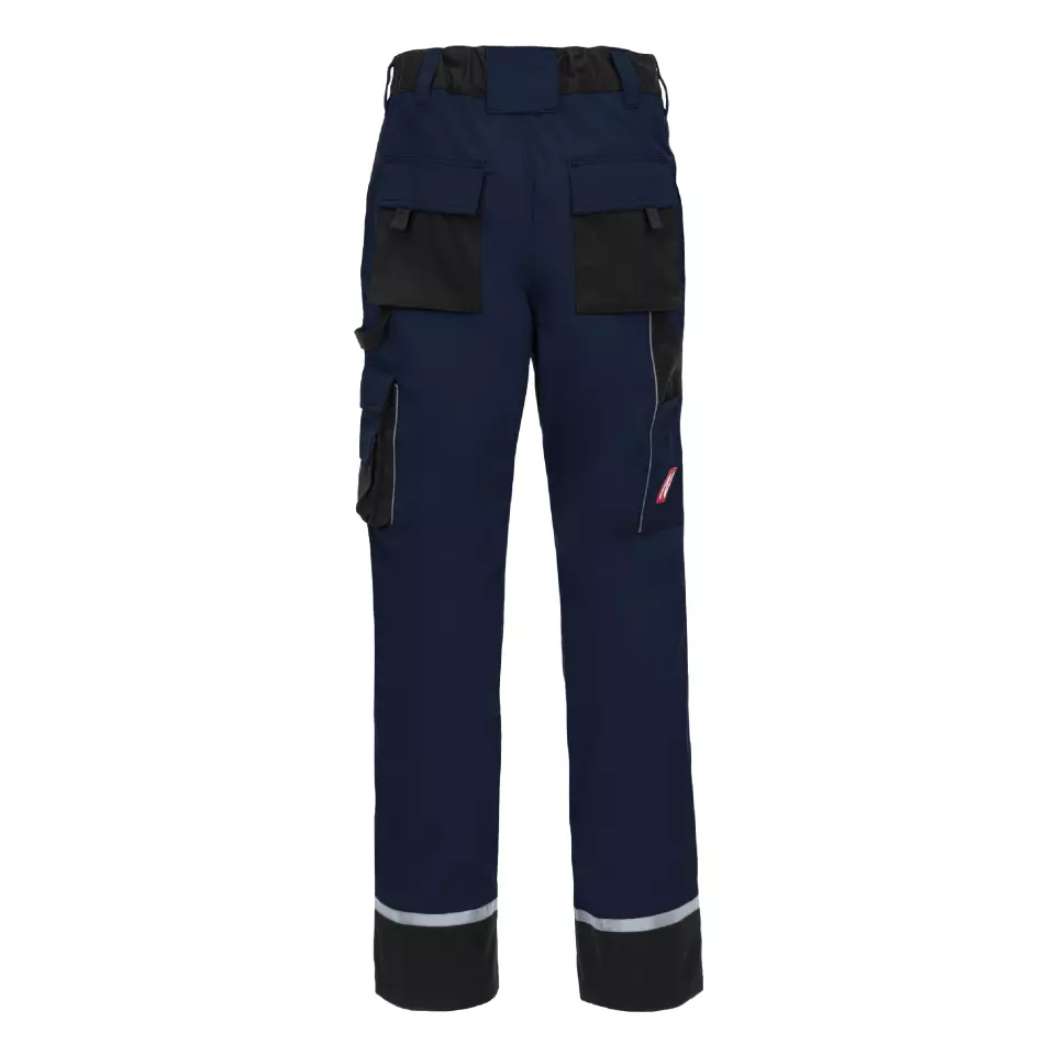 Nitras 7616, MOTION TEX PLUS Work Trousers, Navy Blue, image 2, gallery thumbnail