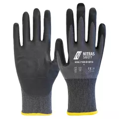 6346-1210, NITRAS ESD 3D CUT D Cut Protection Glove, Grey