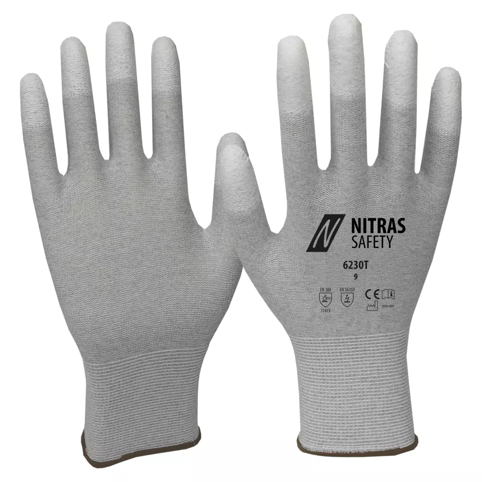 Palm Material · Nylon, Carbon, Polyurethane (PU), Fabric feature highlight