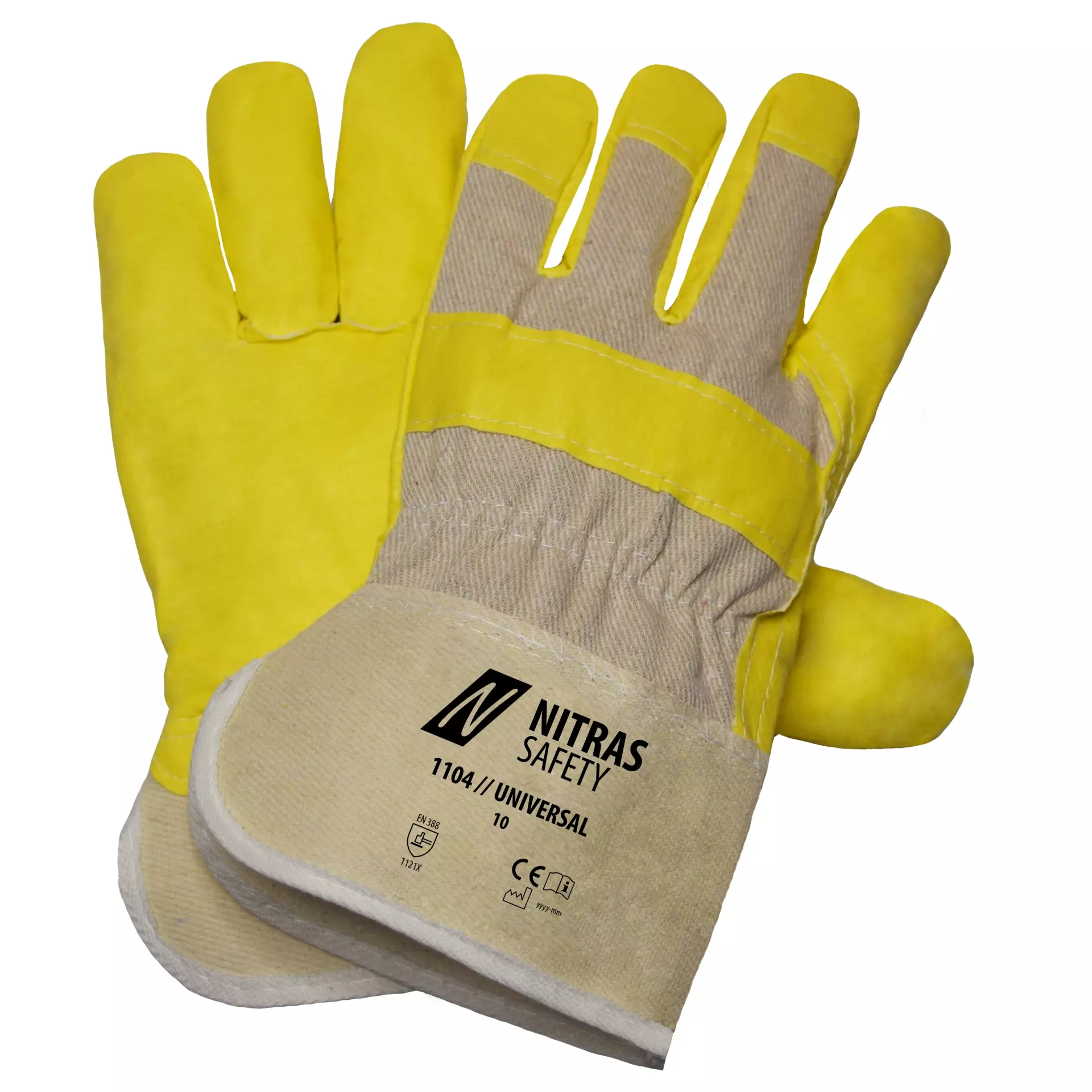 Nitras 1104, UNIVERSAL Artificial Leather Gloves, Size 10, image 1