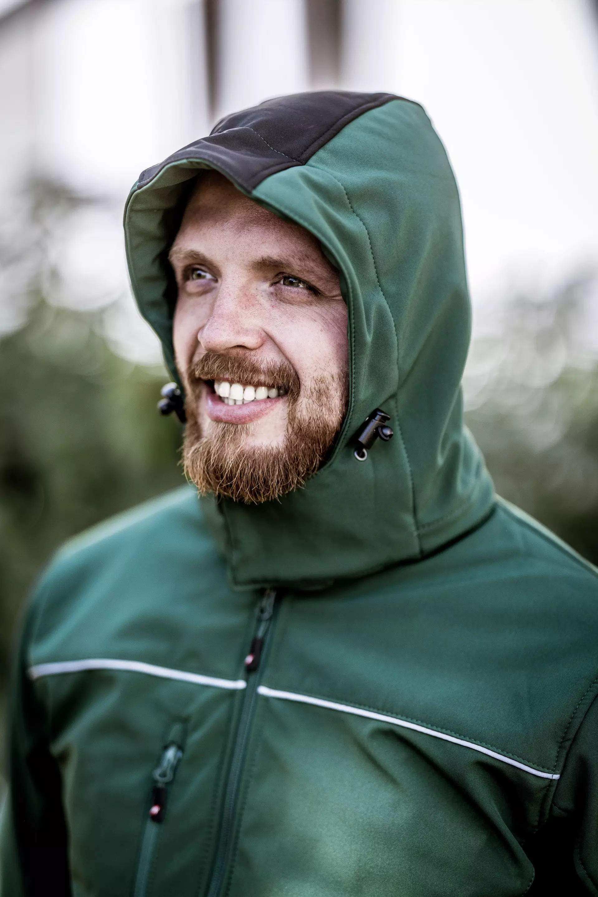 NITRAS 7154K, Removable Hood, Green, image 4