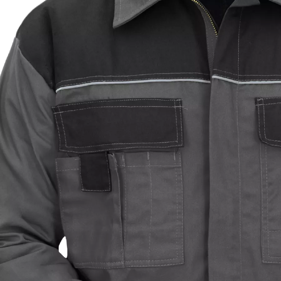 **Reinforced Pockets and Shoulders** add durability keeping your jacket strong and reliable every day.