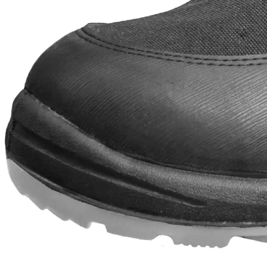 **Fiberglas-Zehenkappe** schützt Ihre Zehen, ohne Sie zu beschweren, sodass jeder Schritt leicht und sicher bleibt.