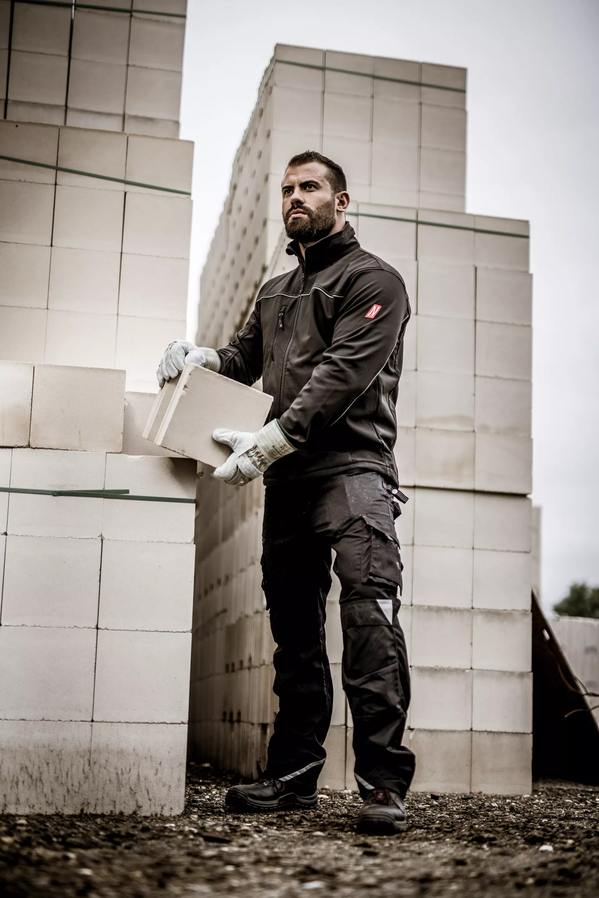 Nitras 7150, MOTION TEX LIGHT Softshell-Jacke, Schwarz, image 3