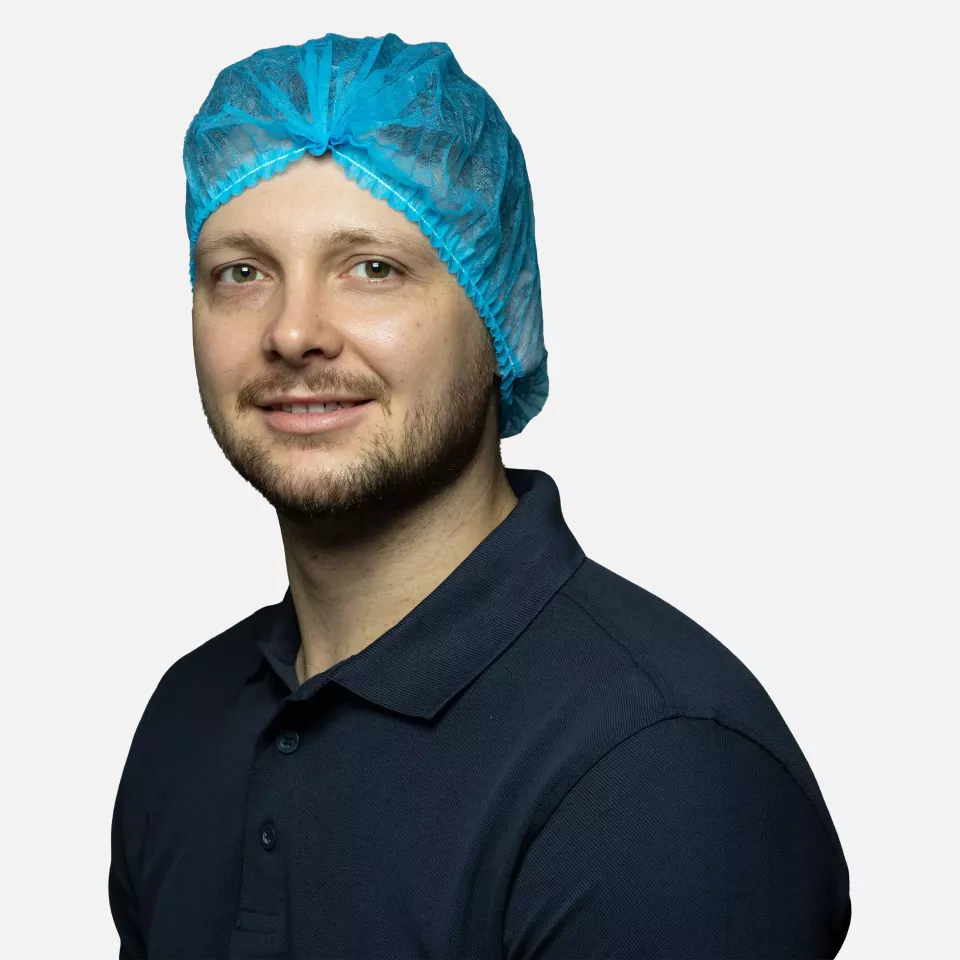 Nitras Medical 4017, Clip caps, light blue, image 1, gallery thumbnail