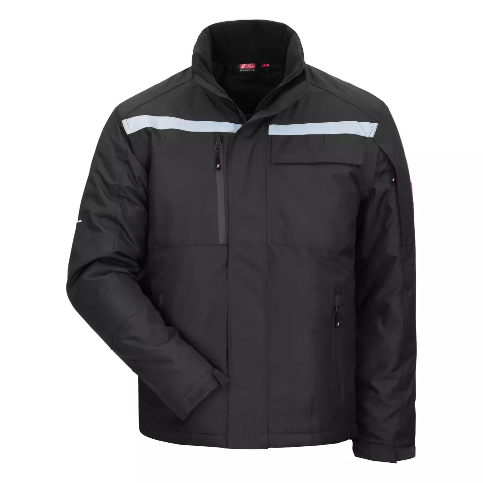 NITRAS 7030, MOTION TEX PLUS Winter Parka, Black, image 1, gallery thumbnail