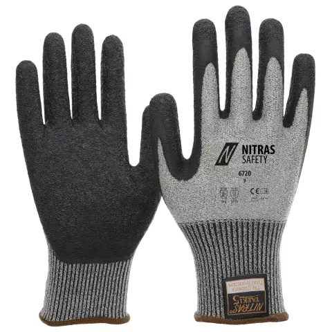 Nitras TAEKI Cut protection Gloves, Grey