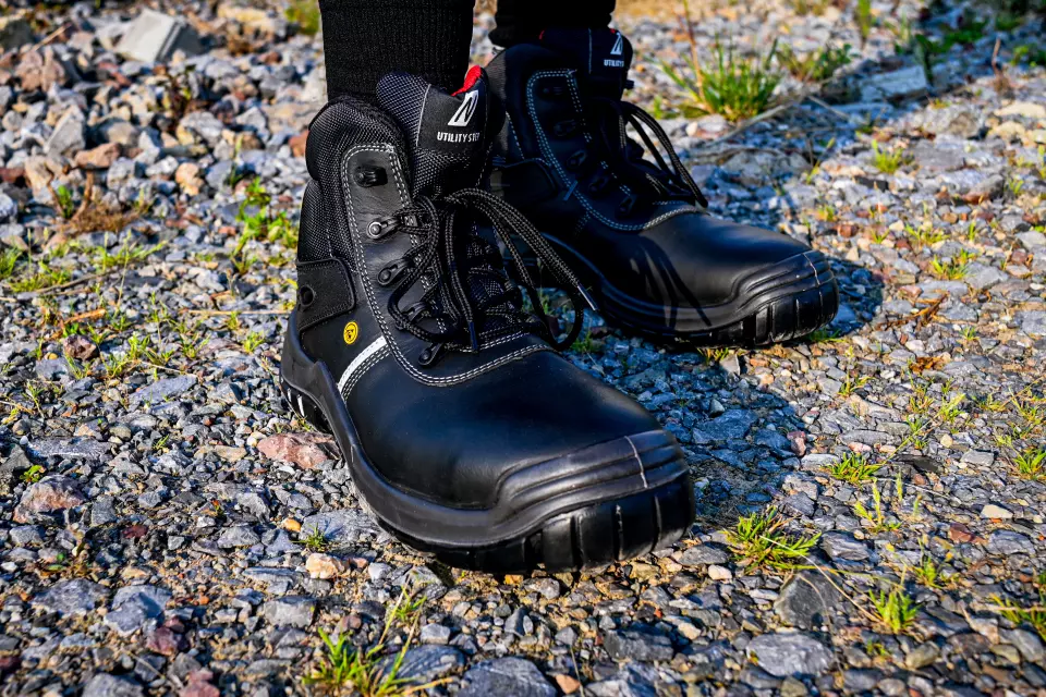 Nitras 7216-1000, UTILITY STEP MID S3L CI FO SR Safety Boots, Black, image 3, gallery thumbnail