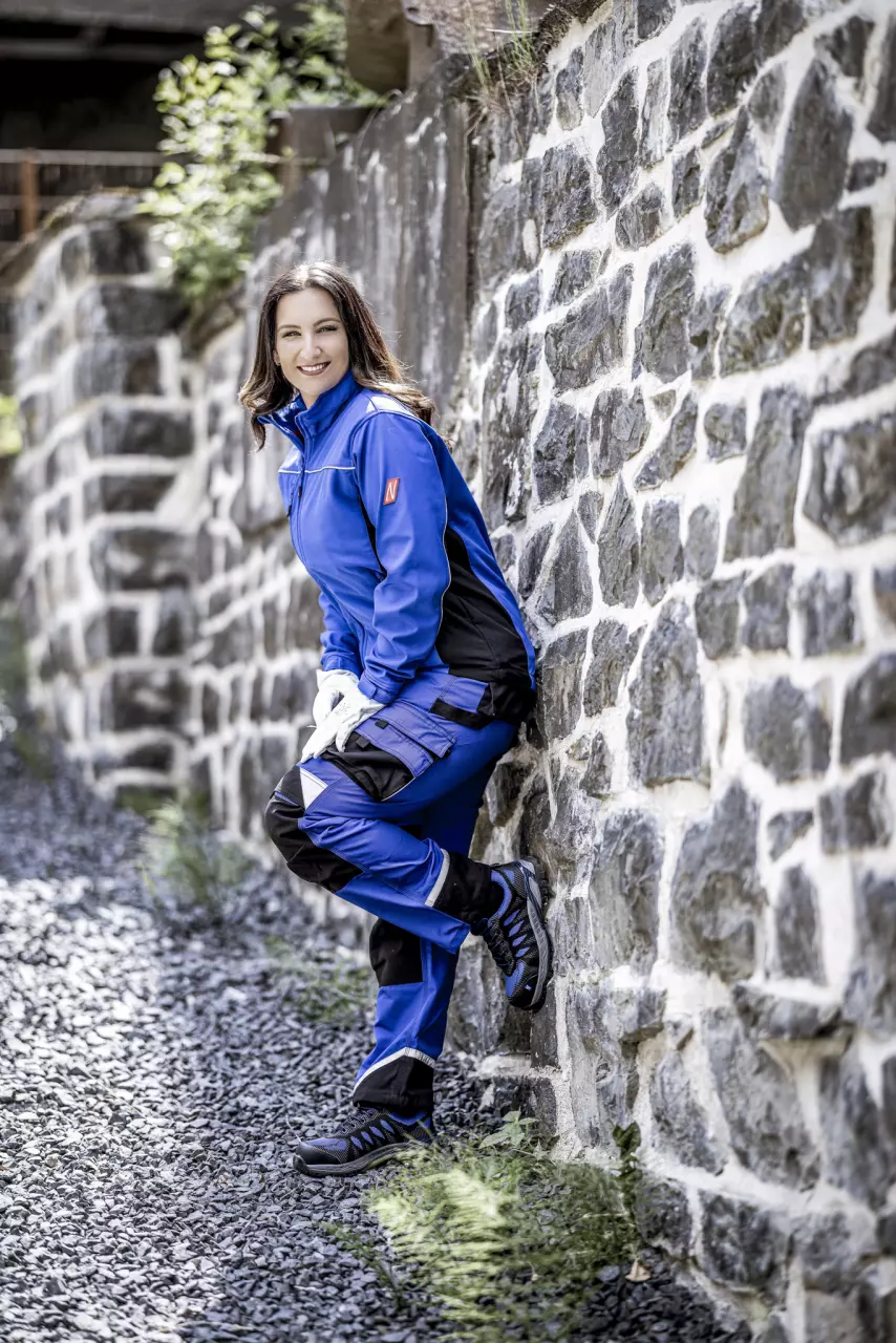 Nitras 7156, MOTION TEX LIGHT Softshell Jacket, Royal Blue, image 3, gallery thumbnail