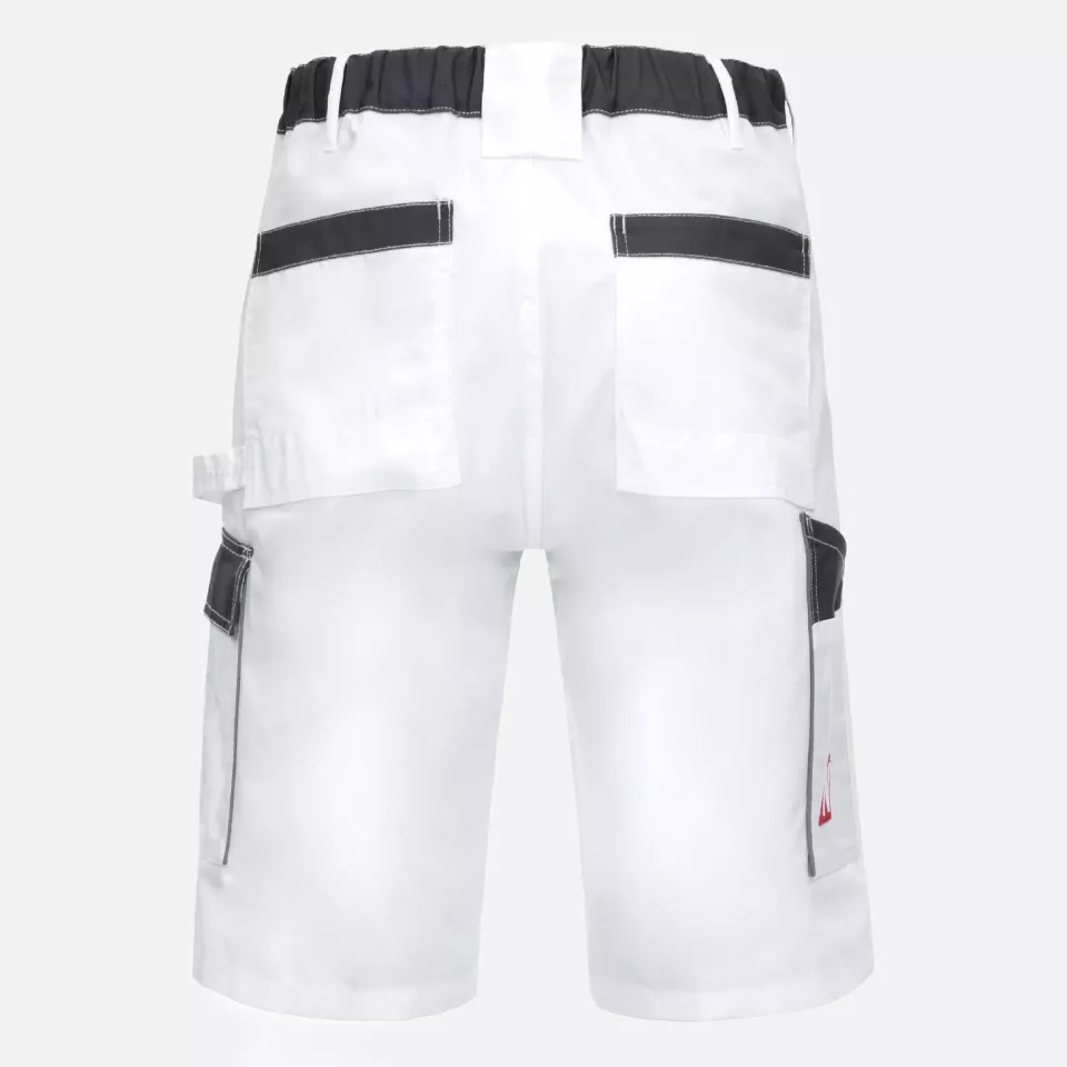 Nitras 7503, MOTION TEX LIGHT Work Trousers, White, image 2, gallery thumbnail
