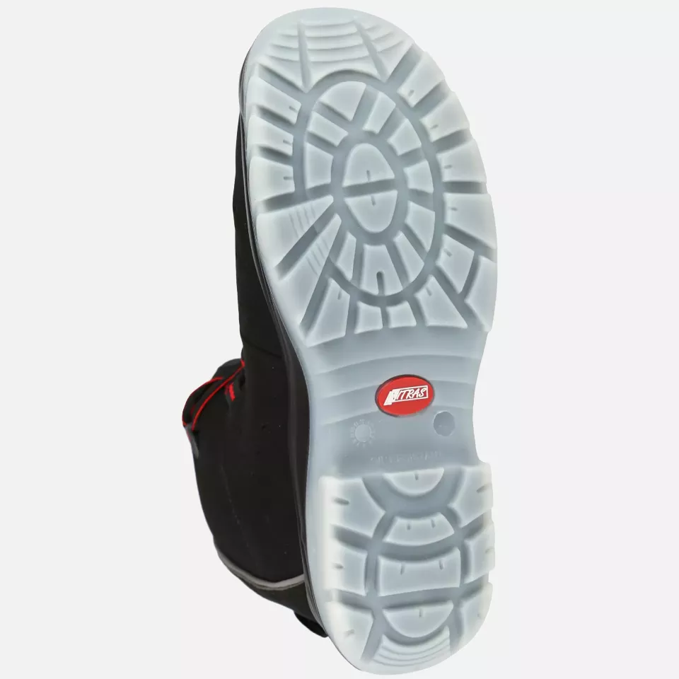 Nitras 7421, MICRO STEP MID S1P Safety Boots, Black, image 4, gallery thumbnail