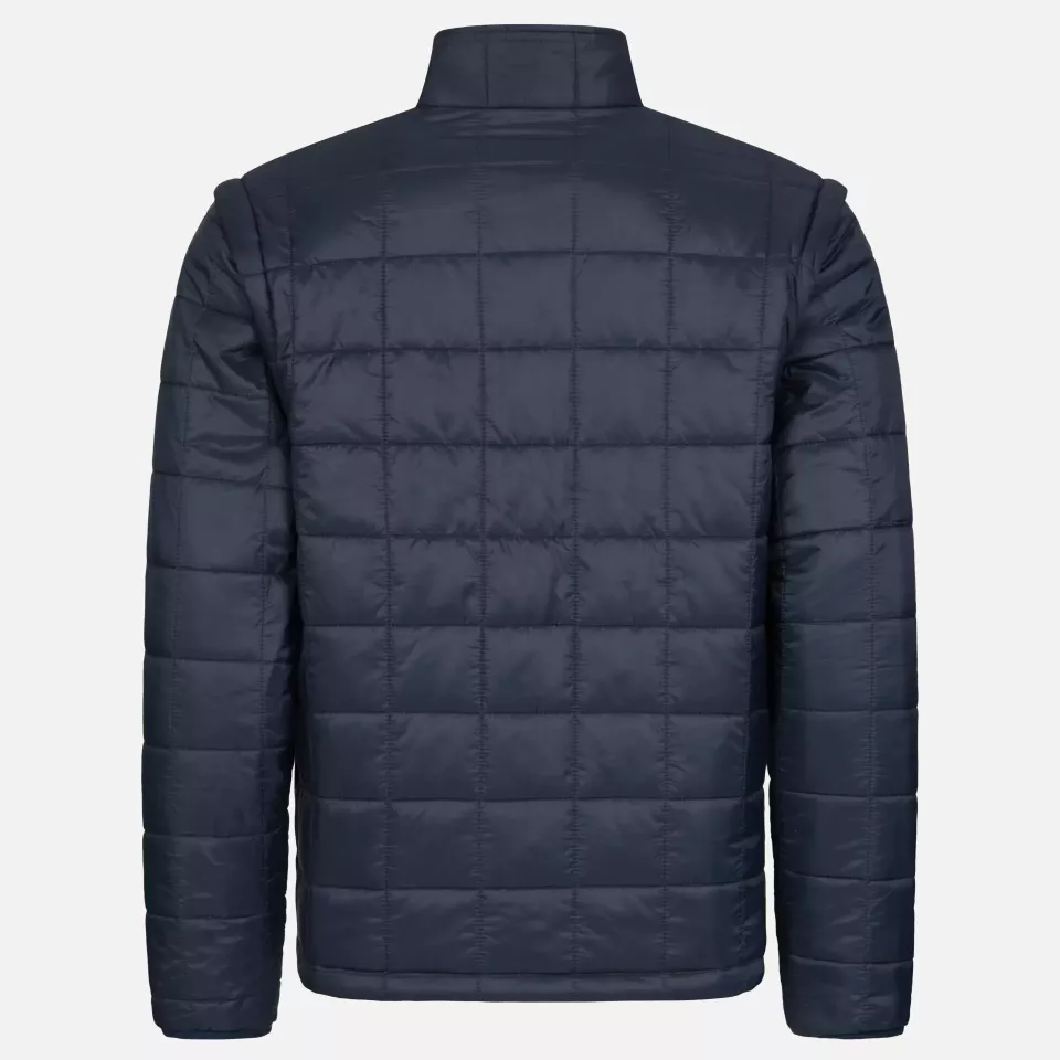 Nitras 7179-4121, MOTION TEX VIZ PLUS Multifunctional High-Visibility Jacket, Neon Orange/Navy Blue, image 8, gallery thumbnail