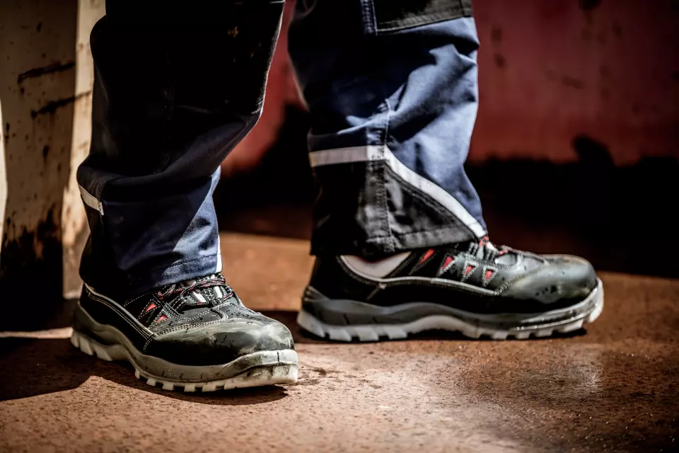 Nitras 7300, SPORT STEP S3 Sicherheitsschuhe, Schwarz, image 3, gallery thumbnail