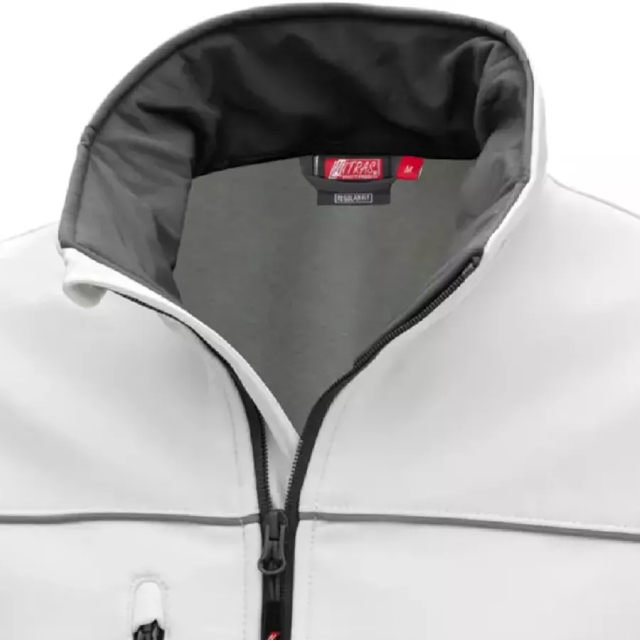 **Stand-Up Collar** wraps your neck in cozy warmth while shielding you from drafts.