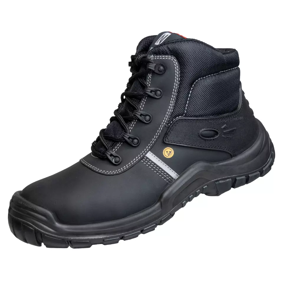 Nitras 7216-1000, UTILITY STEP MID S3L CI FO SR Safety Boots, Black, image 2, gallery thumbnail