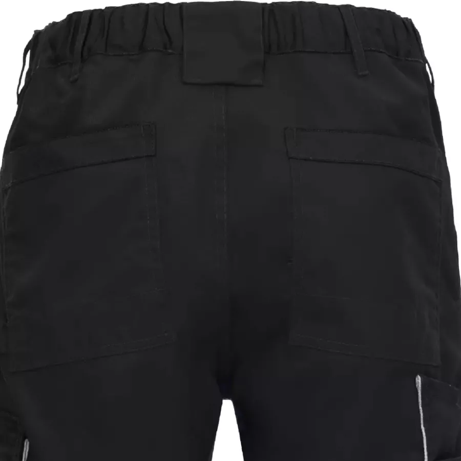 **Elastic Waist** flexes with your movement to keep you comfortable during active work.