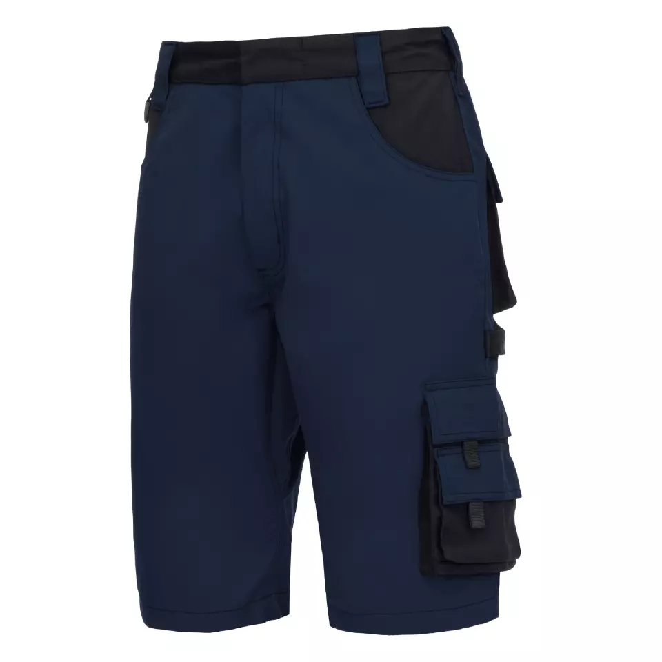 Nitras 7606, MOTION TEX PLUS Work Trousers, Navy Blue, image 1, gallery thumbnail