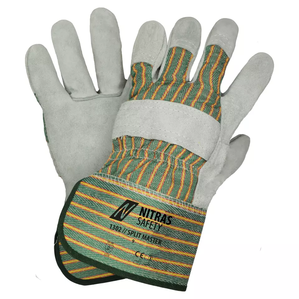 Palm Material · Cotton, Split Leather feature highlight