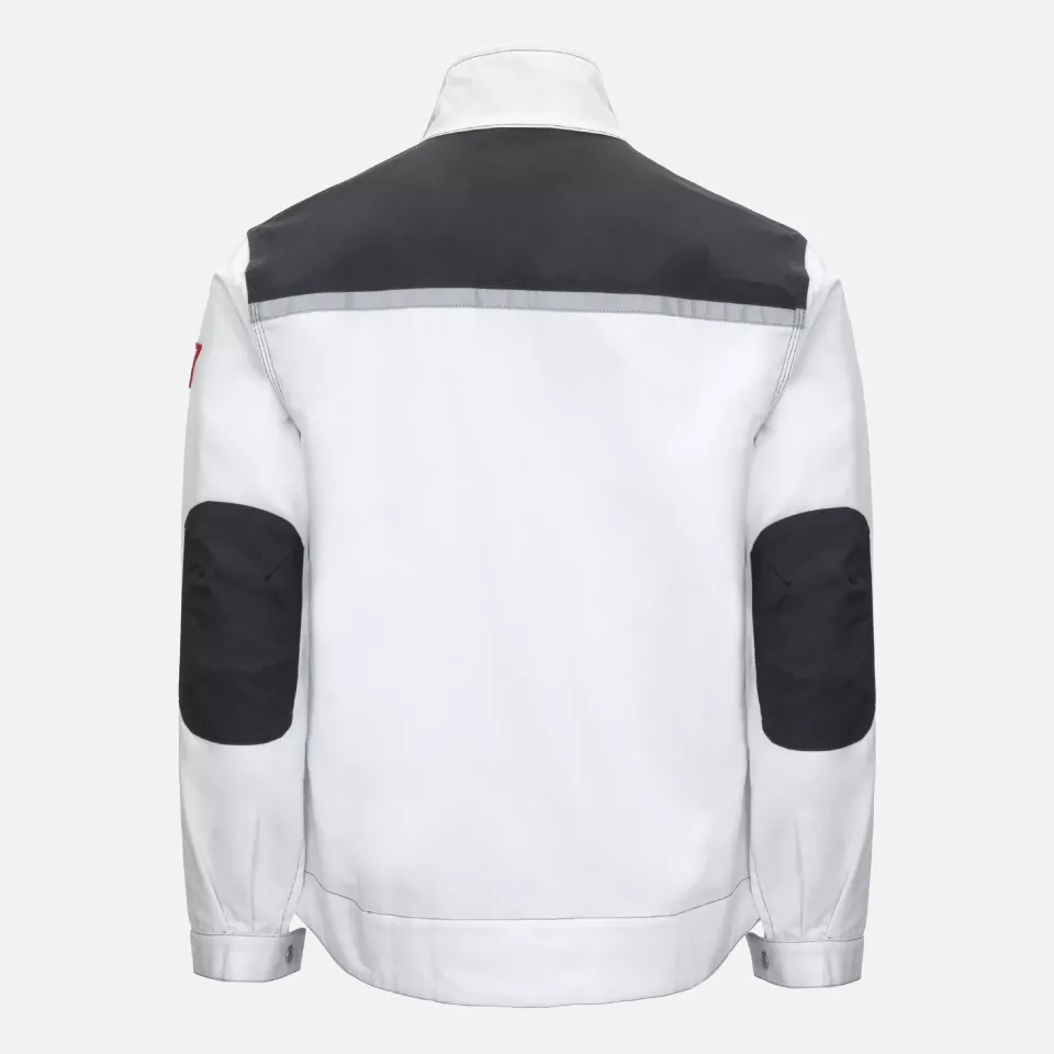 Nitras 7653, MOTION TEX PLUS Workjacket, White, image 2, gallery thumbnail