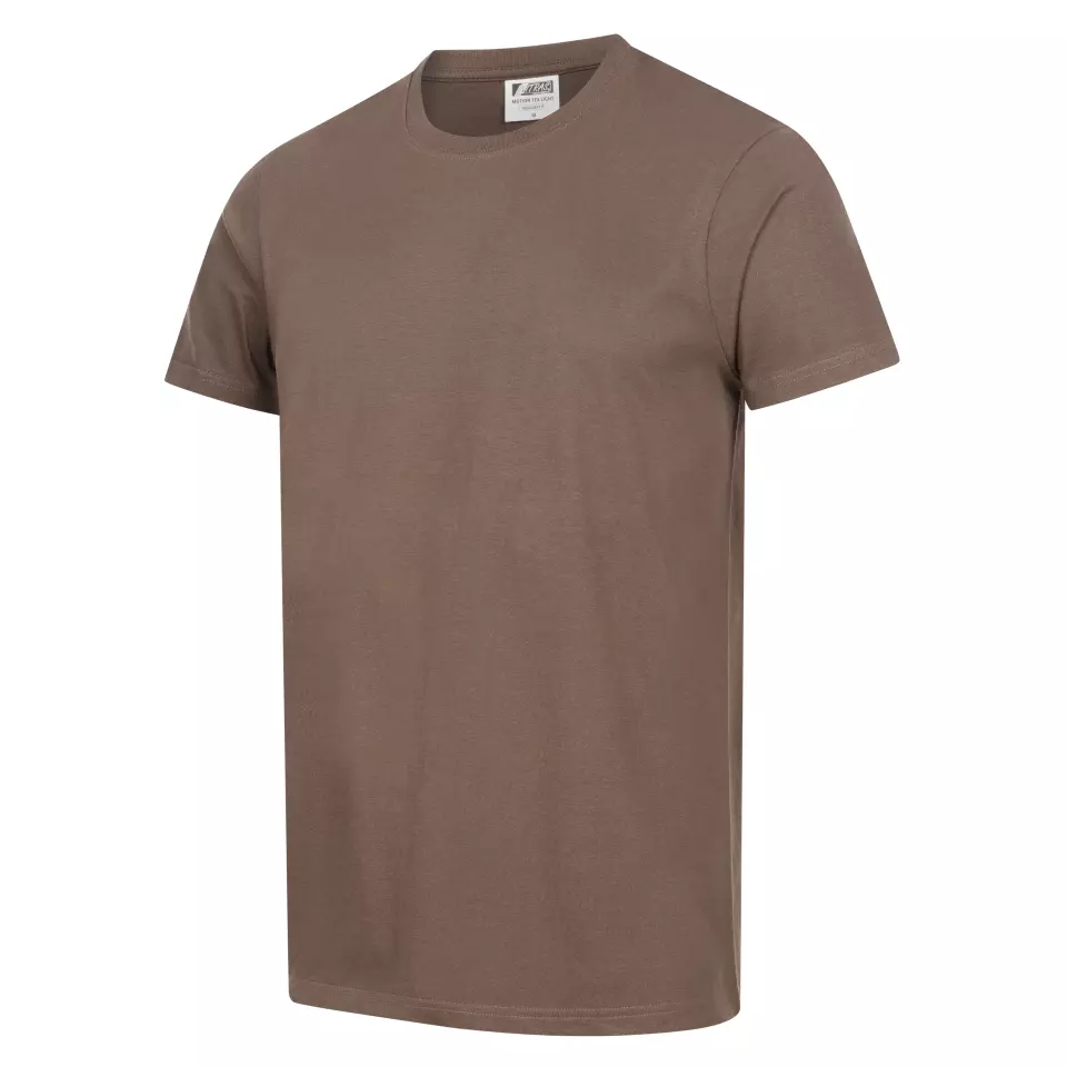 Nitras 7004-5000, MOTION TEX LIGHT T Shirt, Brown, image 4, gallery thumbnail