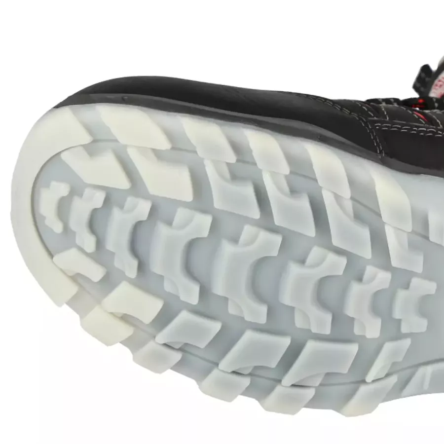 **Anti-Slip Outsole** grips icy and slippery surfaces, giving you steady steps even in winter conditions.