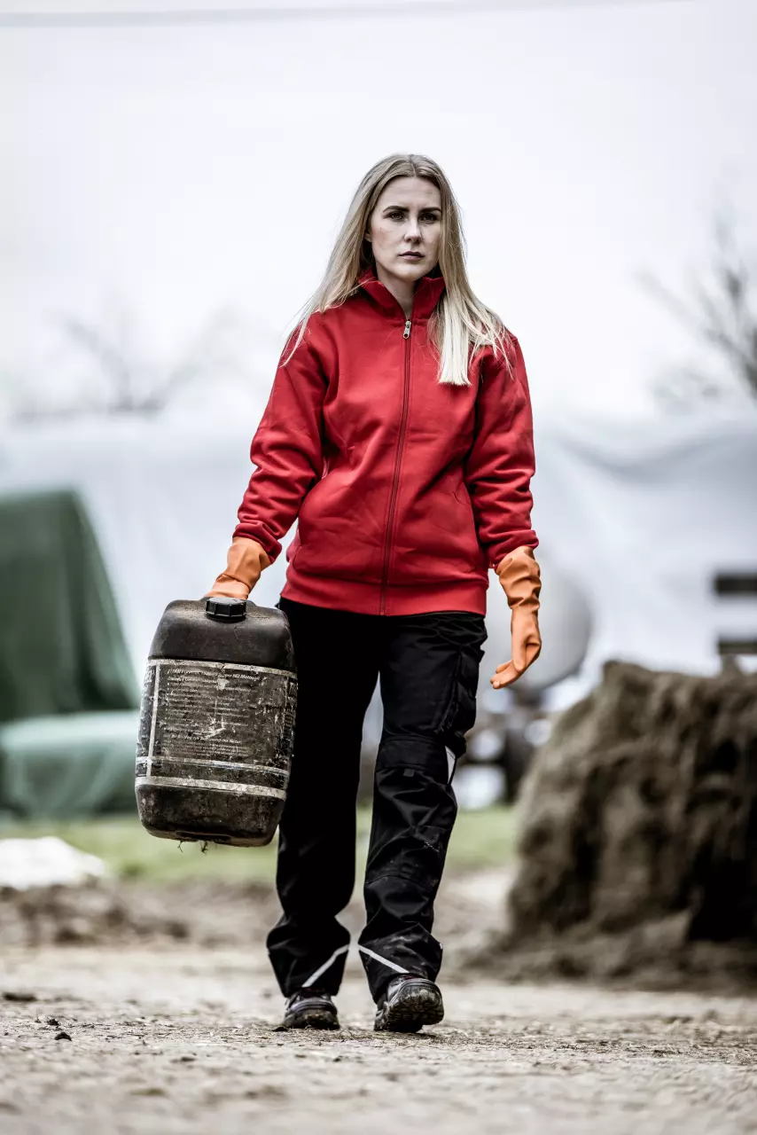 Nitras 7020-6000, MOTION TEX LIGHT Sweaterjacket, Red, image 3, gallery thumbnail